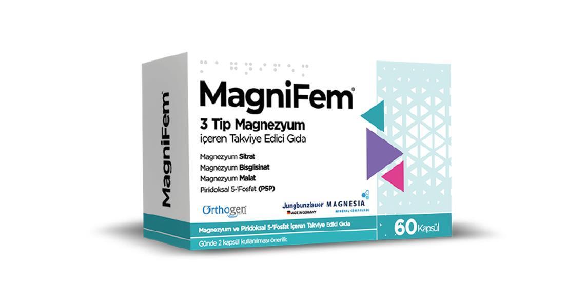 Magnifem Women's Health Dietary Supplement 60 Capsules Formula Support