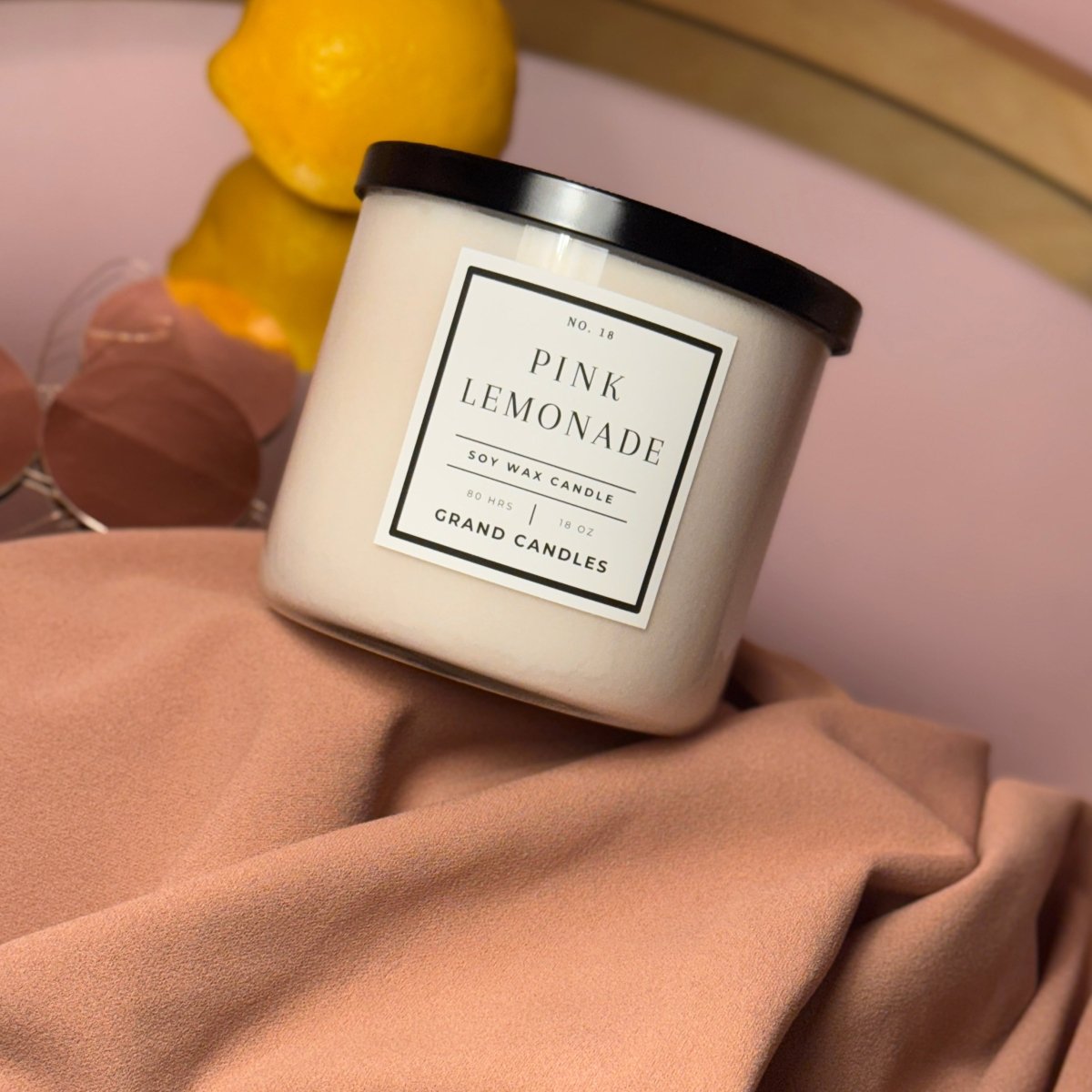 Pink Lemonade Candle