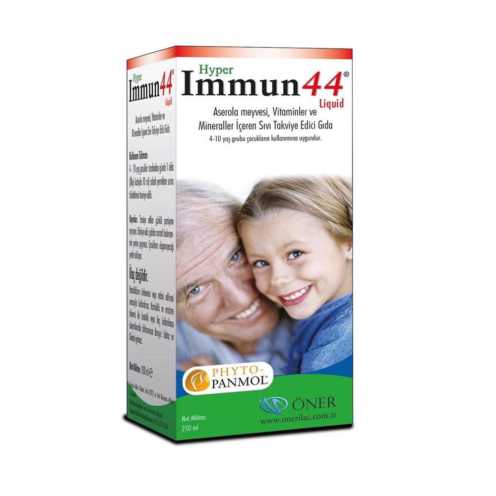 Hyper Immun 44 Liquid Multivitamin Supplement 150ml Natural Formula