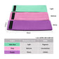Three-Piece Resistance Bands Set Elastic Fitness Exercise Equipment