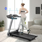 Italian Folding Treadmill with Heart Rate Belt Monitor