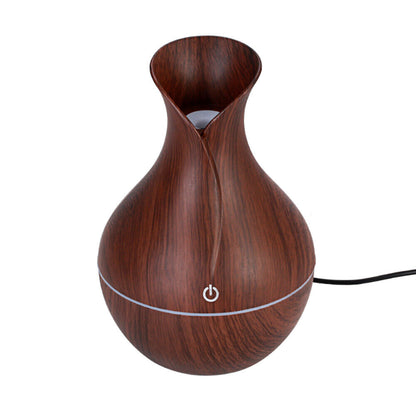 LED Ultrasonic Aroma Diffuser Humidifier Smoke Fountain Decor