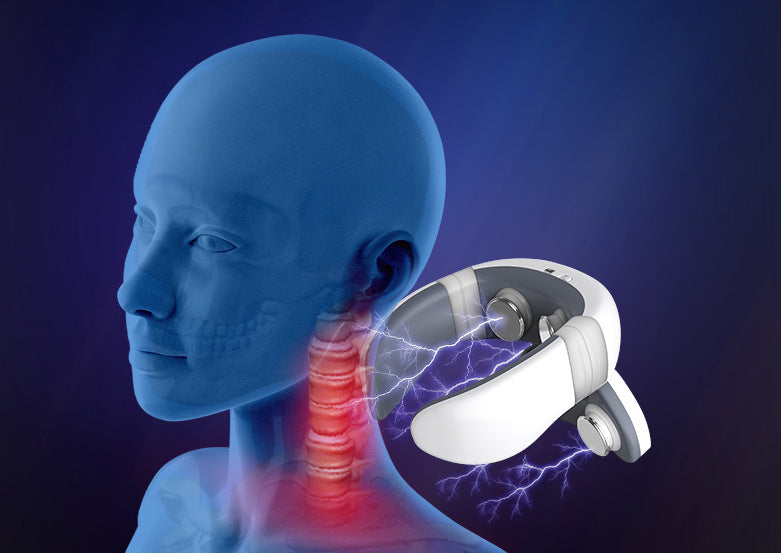 Electric Cervical Neck Shoulder Massager Intelligent Neck Protector Device