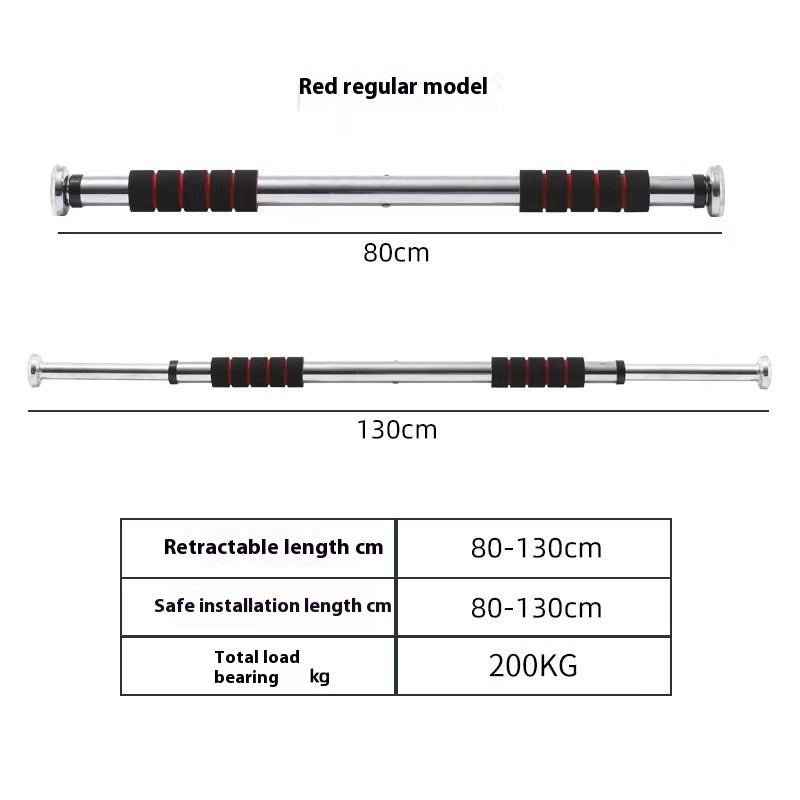 Indoor Doorway Pull-Up Bar Home Fitness Training Equipment