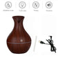 LED Ultrasonic Aroma Diffuser Humidifier Smoke Fountain Decor