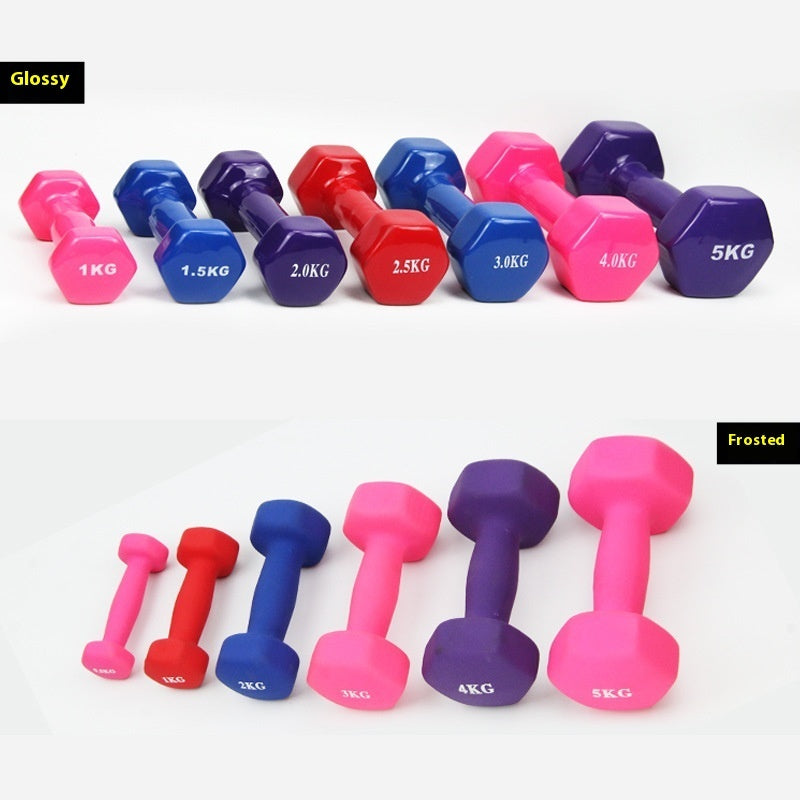 Hexagonal Dumbbell Home Fitness Strength Training Exercise Weight