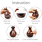 LED Ultrasonic Aroma Diffuser Humidifier Smoke Fountain Decor
