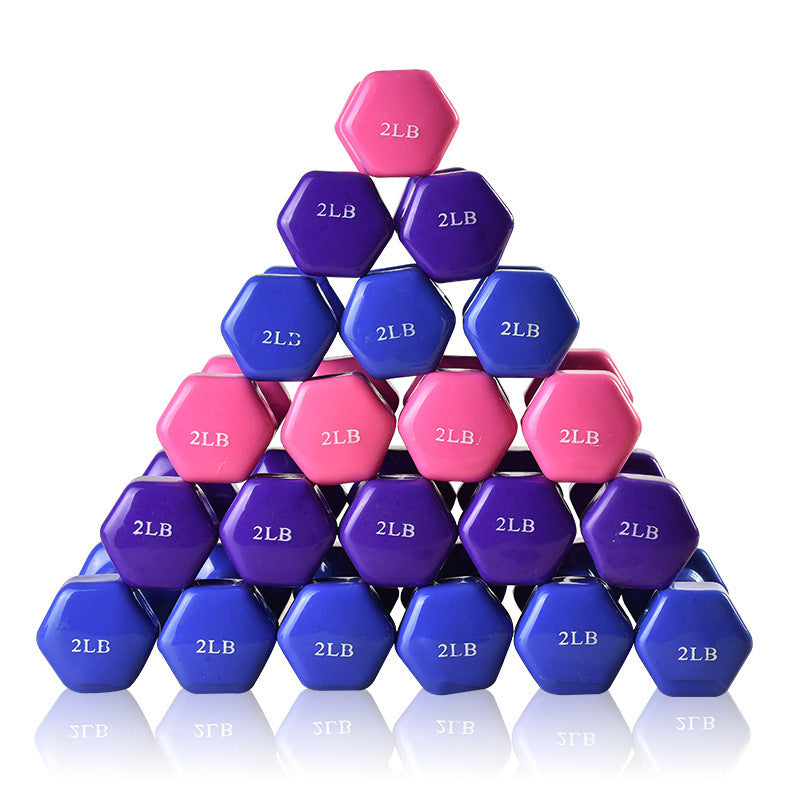 Hexagonal Dumbbell Home Fitness Strength Training Exercise Weight