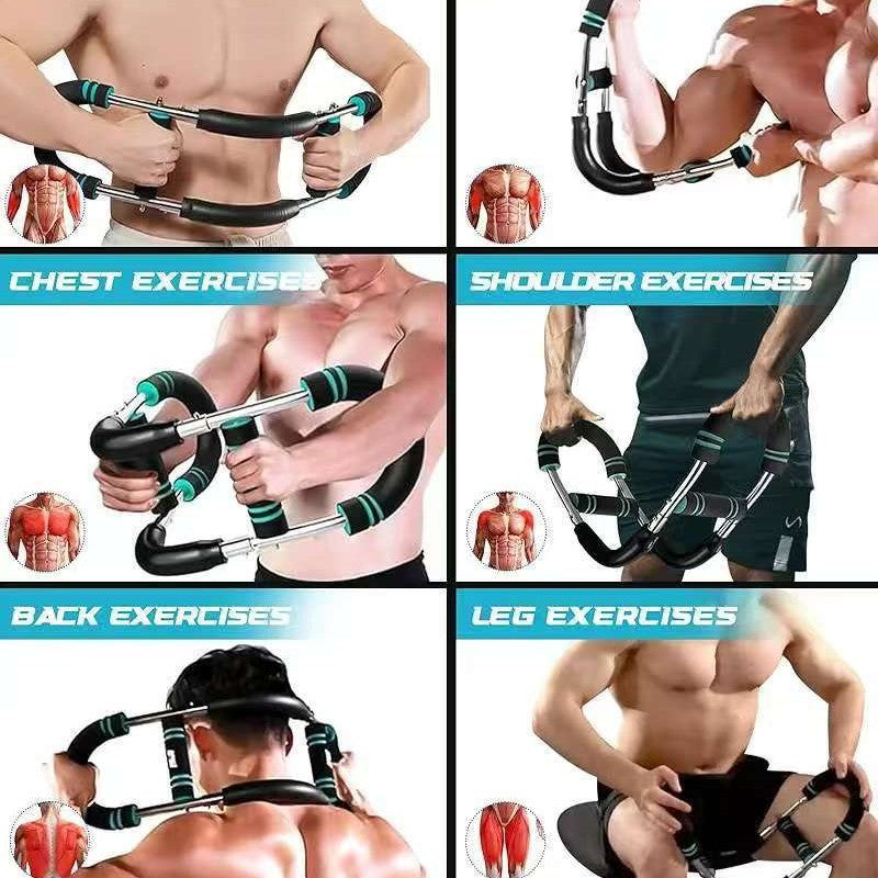 Adjustable U-Shaped Arm Chest Strength Training Fitness Device