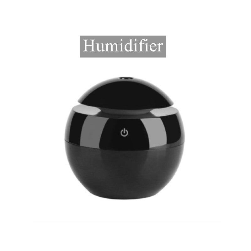 Ultrasonic Wood Aroma Diffuser LED Air Humidifier Essential Oil