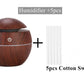Ultrasonic Wood Aroma Diffuser LED Air Humidifier Essential Oil