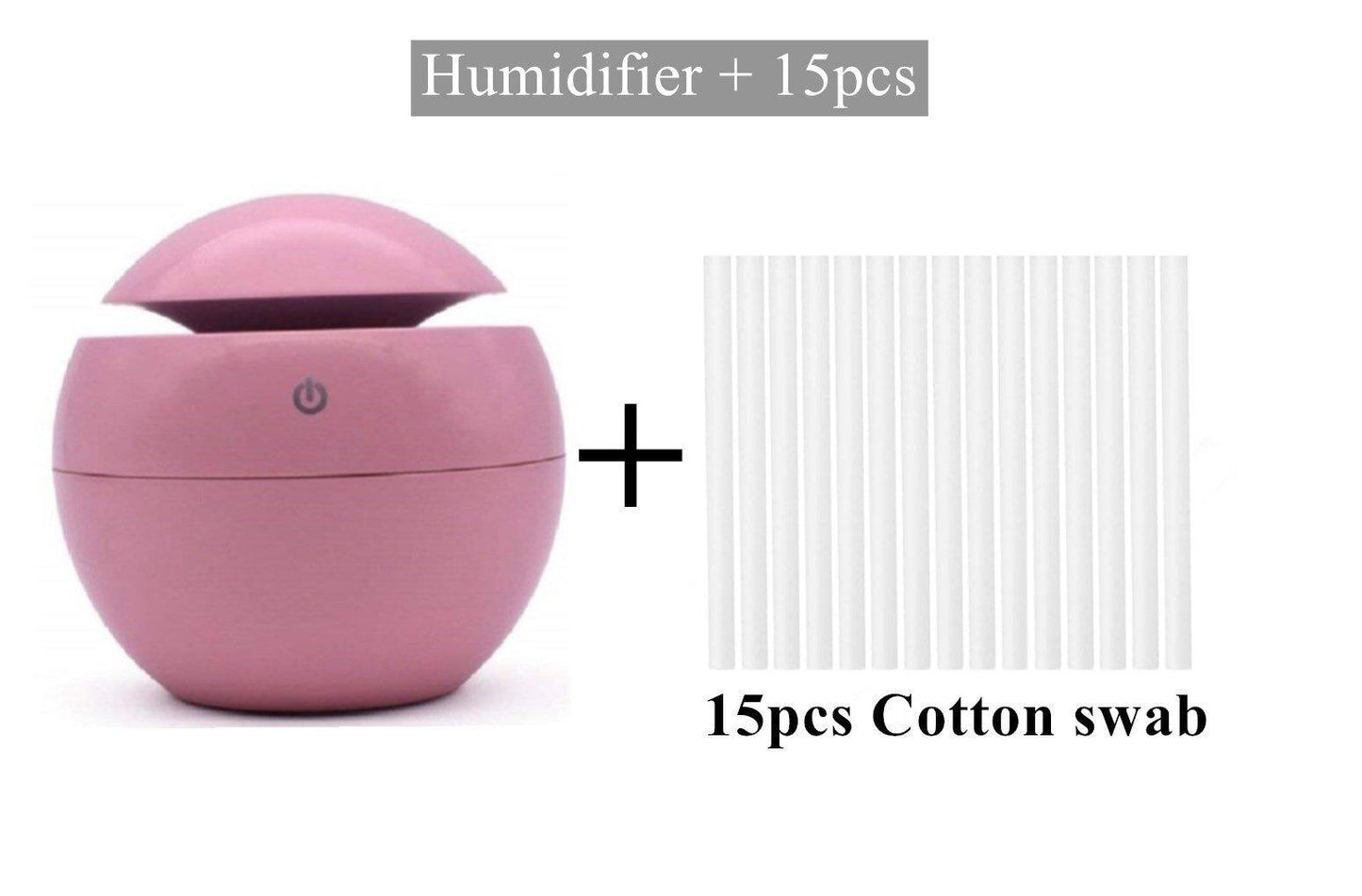 Ultrasonic Wood Aroma Diffuser LED Air Humidifier Essential Oil