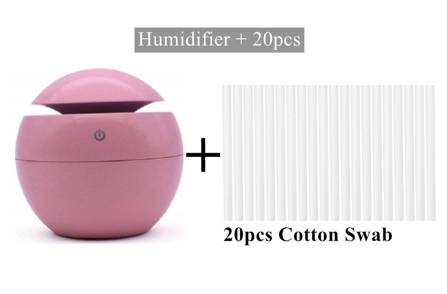 Ultrasonic Wood Aroma Diffuser LED Air Humidifier Essential Oil