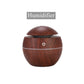 Ultrasonic Wood Aroma Diffuser LED Air Humidifier Essential Oil