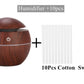 Ultrasonic Wood Aroma Diffuser LED Air Humidifier Essential Oil
