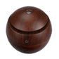 Ultrasonic Wood Aroma Diffuser LED Air Humidifier Essential Oil