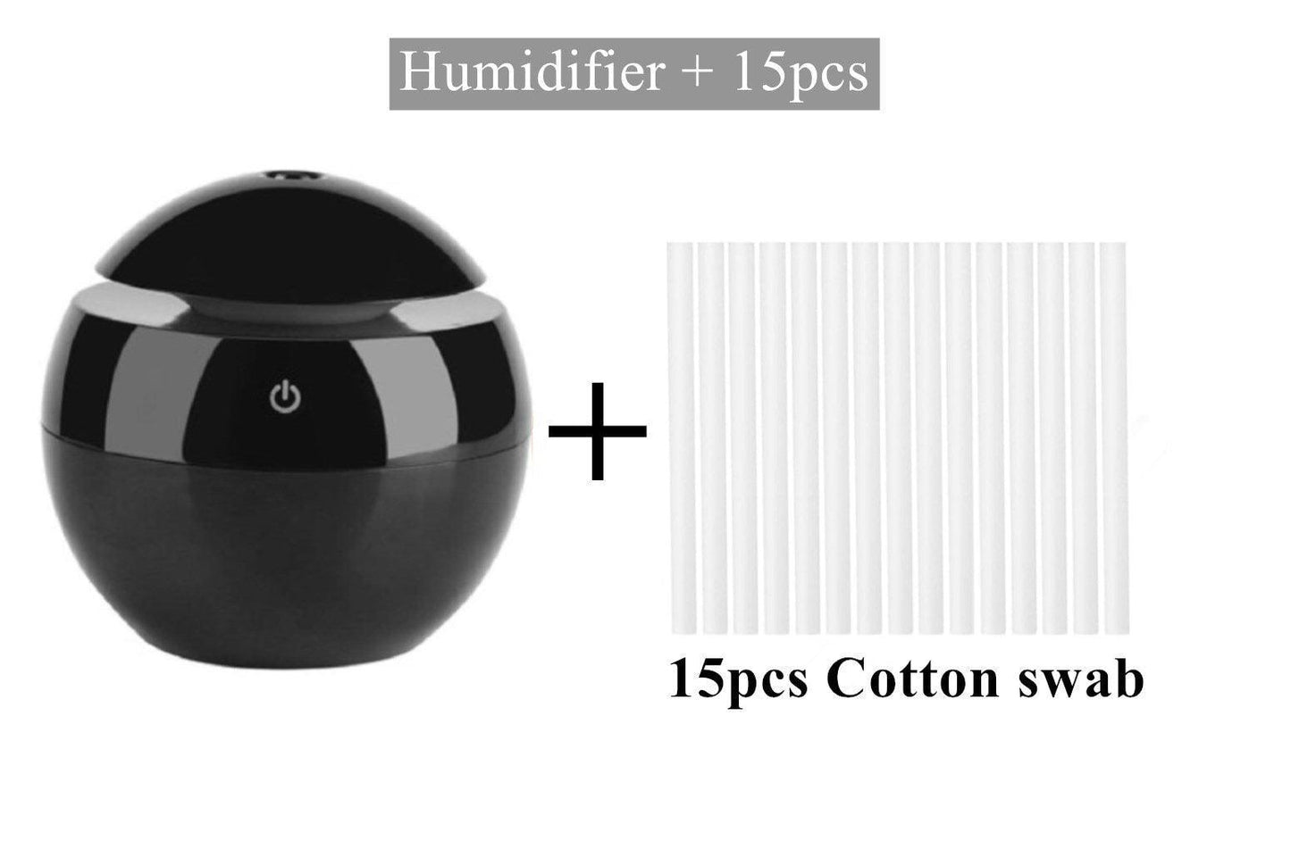 Ultrasonic Wood Aroma Diffuser LED Air Humidifier Essential Oil