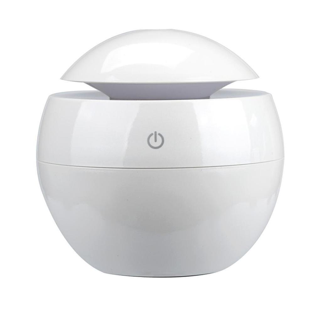 Ultrasonic Wood Aroma Diffuser LED Air Humidifier Essential Oil