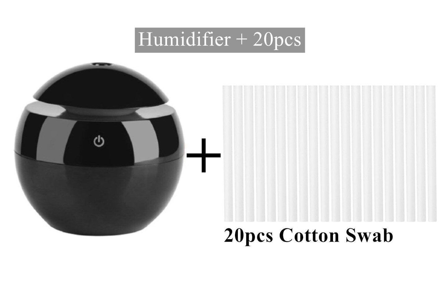 Ultrasonic Wood Aroma Diffuser LED Air Humidifier Essential Oil