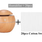Ultrasonic Wood Aroma Diffuser LED Air Humidifier Essential Oil