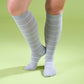 Knee-High Compression Socks - Stripes