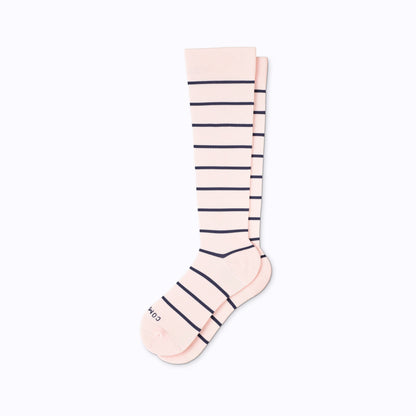 Knee-High Compression Socks - Stripes (20-30 mmHg)