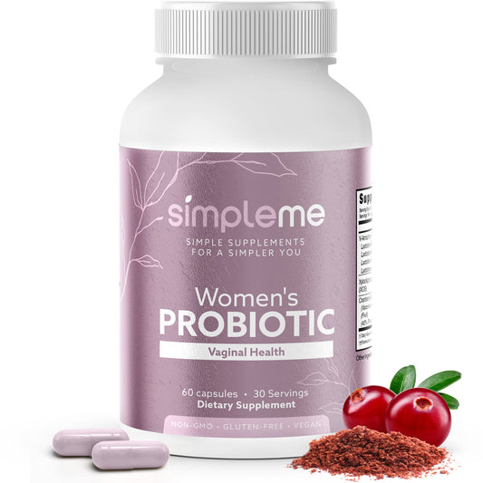 Women's Vaginal Health Probiotics Daily Digestive Wellness Supplement Capsules