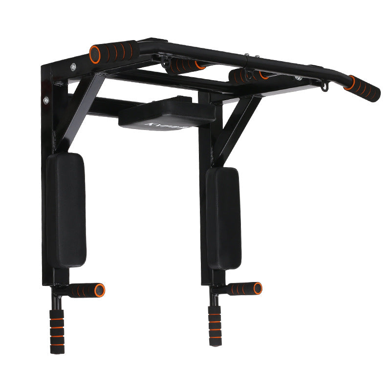Wall Mounted Pull-Up Station Parallel Bars Sandbag Rack