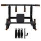 Wall Mounted Pull-Up Station Parallel Bars Sandbag Rack
