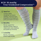 Knee-High Compression Socks - Stripes (20-30 mmHg)