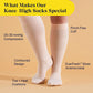 Knee-High Compression Socks - Solid (20-30 mmHg)
