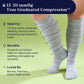 Knee-High Compression Socks - 3 Pack Stripes