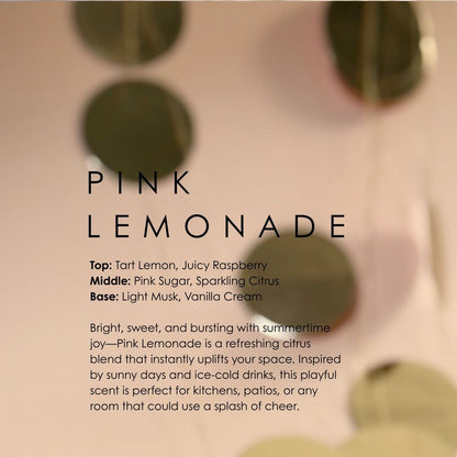 Pink Lemonade Candle
