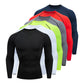 Men's Spring Autumn Long Sleeve Fitness Training Tee