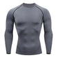 Men's Spring Autumn Long Sleeve Fitness Training Tee