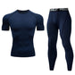 Men's Compression Fitness Gear Gym Performance Activewear Set