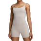 Women's High Performance Sleeveless Jumpsuit Activewear Workout Outfit