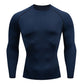 Men's Spring Autumn Long Sleeve Fitness Training Tee