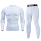 Men's Compression Fitness Gear Gym Performance Activewear Set