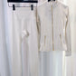 Gold zipper jacket and yoga pants set, sportswear, quick-dry and breathable, slimming and lightweight, tight-fitting