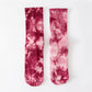 Yoga Socks Women Cotton Tie-dye Towel Silicone Non-slip Pilates Grip Crew Sock