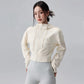 Women's Hooded Running Jacket Cycling Coat Yoga Jogging Shirt Tights Outdoor Sports Gym Clothing Running Wear Sportswear