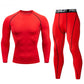 Men's Compression Fitness Gear Gym Performance Activewear Set