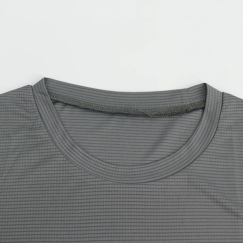 Men's Performance Running Tee Lightweight Athletic Workout Shirt