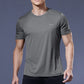 Men's Performance Running Tee Lightweight Athletic Workout Shirt