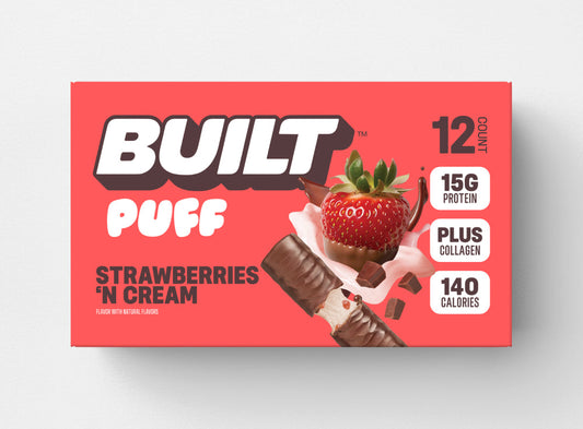 Strawberries 'N Cream Puff