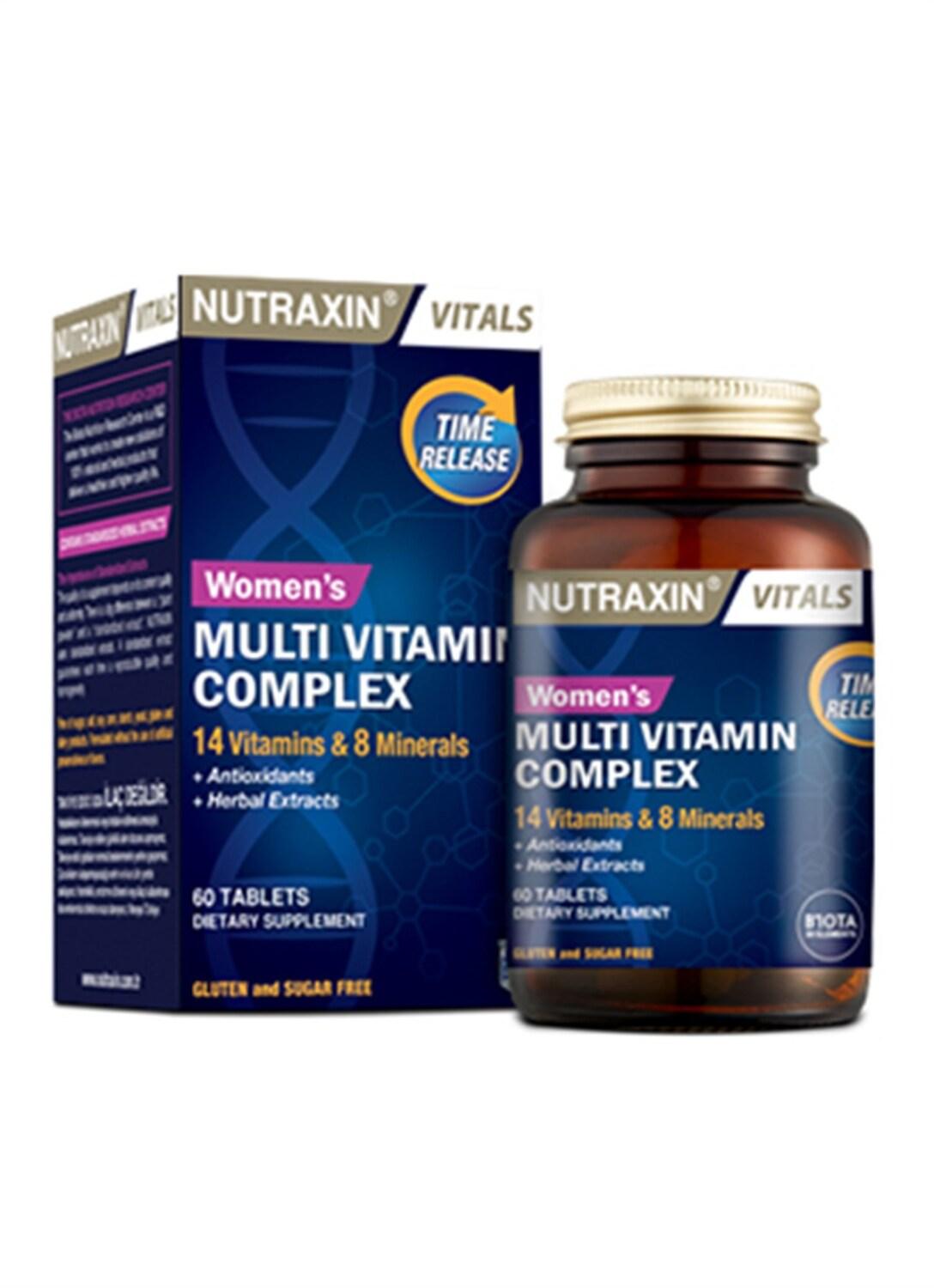 Women's Multivitamin Mineral Complex 60 Tablets Supplement