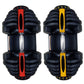 Adjustable Home Gym Dumbbells with Fast Weight Selection System