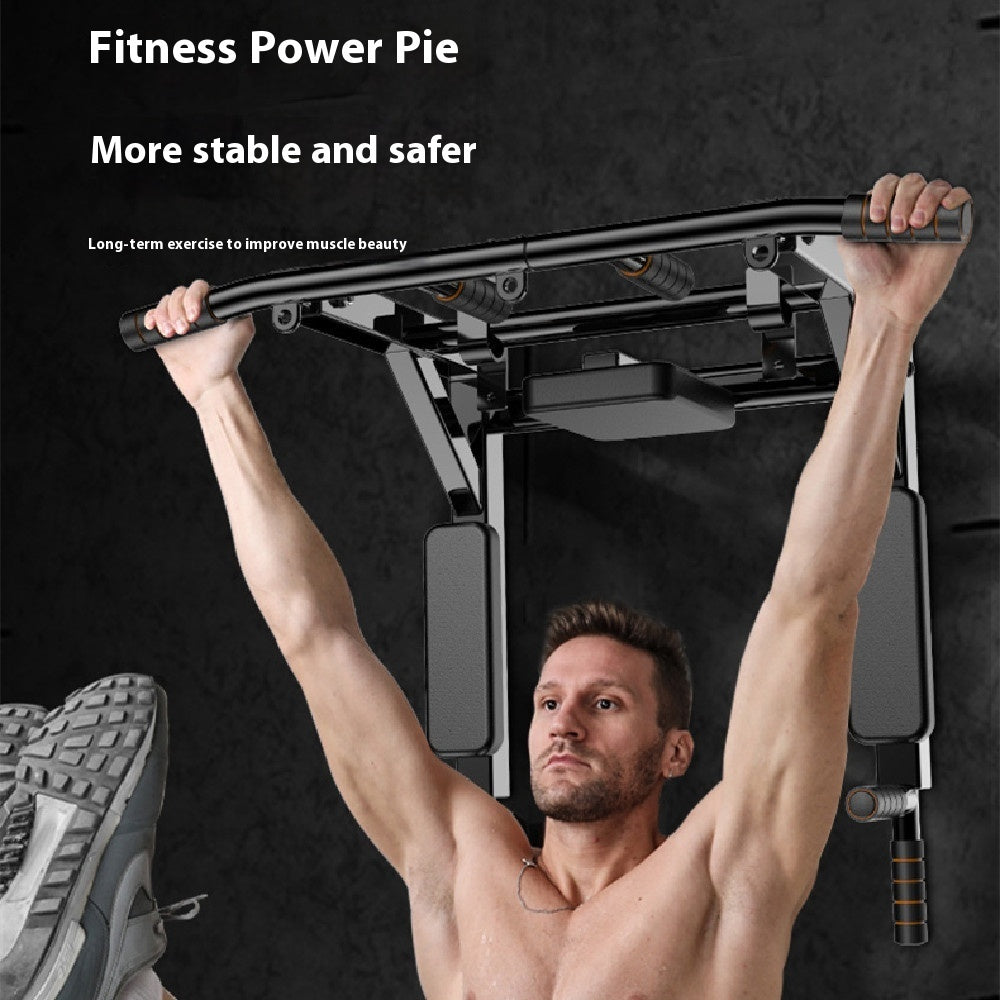 Wall Mounted Pull-Up Station Parallel Bars Sandbag Rack