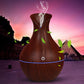 LED Ultrasonic Aroma Diffuser Humidifier Smoke Fountain Decor